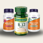 Combo Vitalidad: Vitamina B12, D3 y Magnesio para el Día a Día