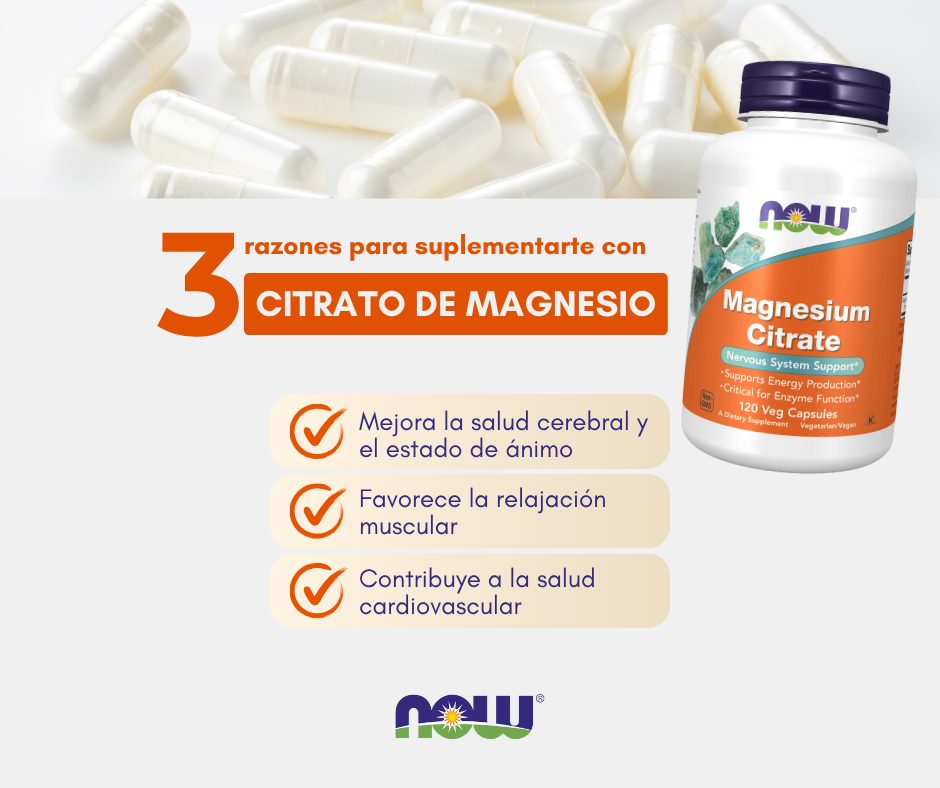 NOW - Citrato Magnesio