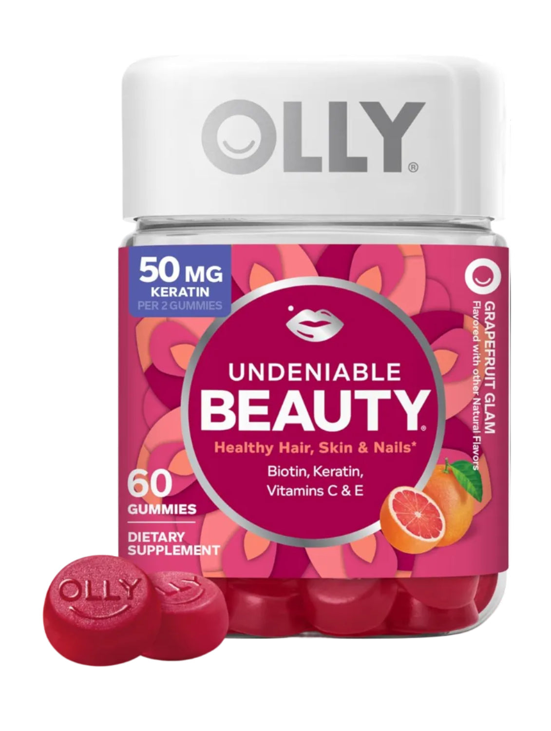 OLLY - Gomitas de belleza para el cabello, piel y uñas