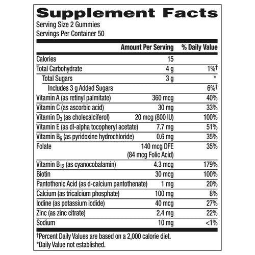 Centrum - Multivitamínico en gomitas para mujeres