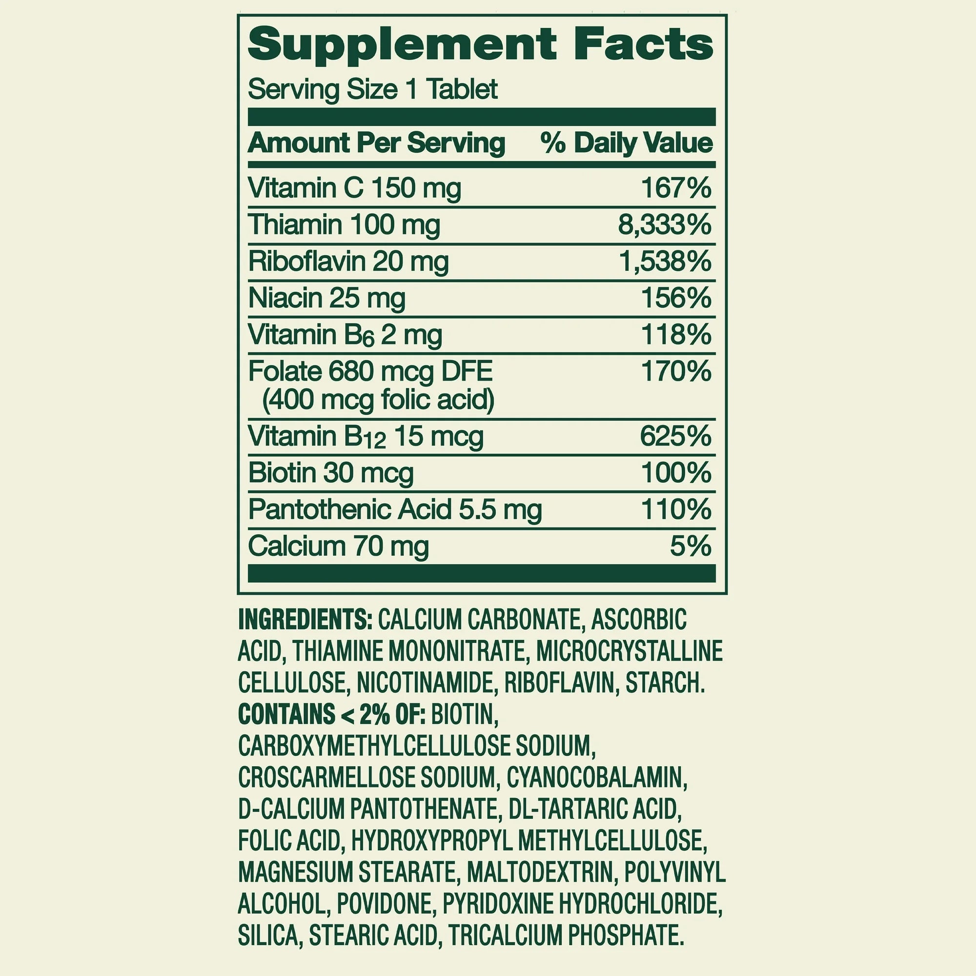 Spring Valley - Complejo Supervitamínico B