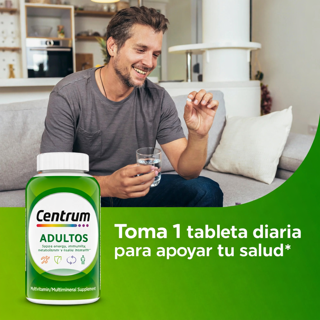 Centrum - Suplemento multivitamínico para adultos