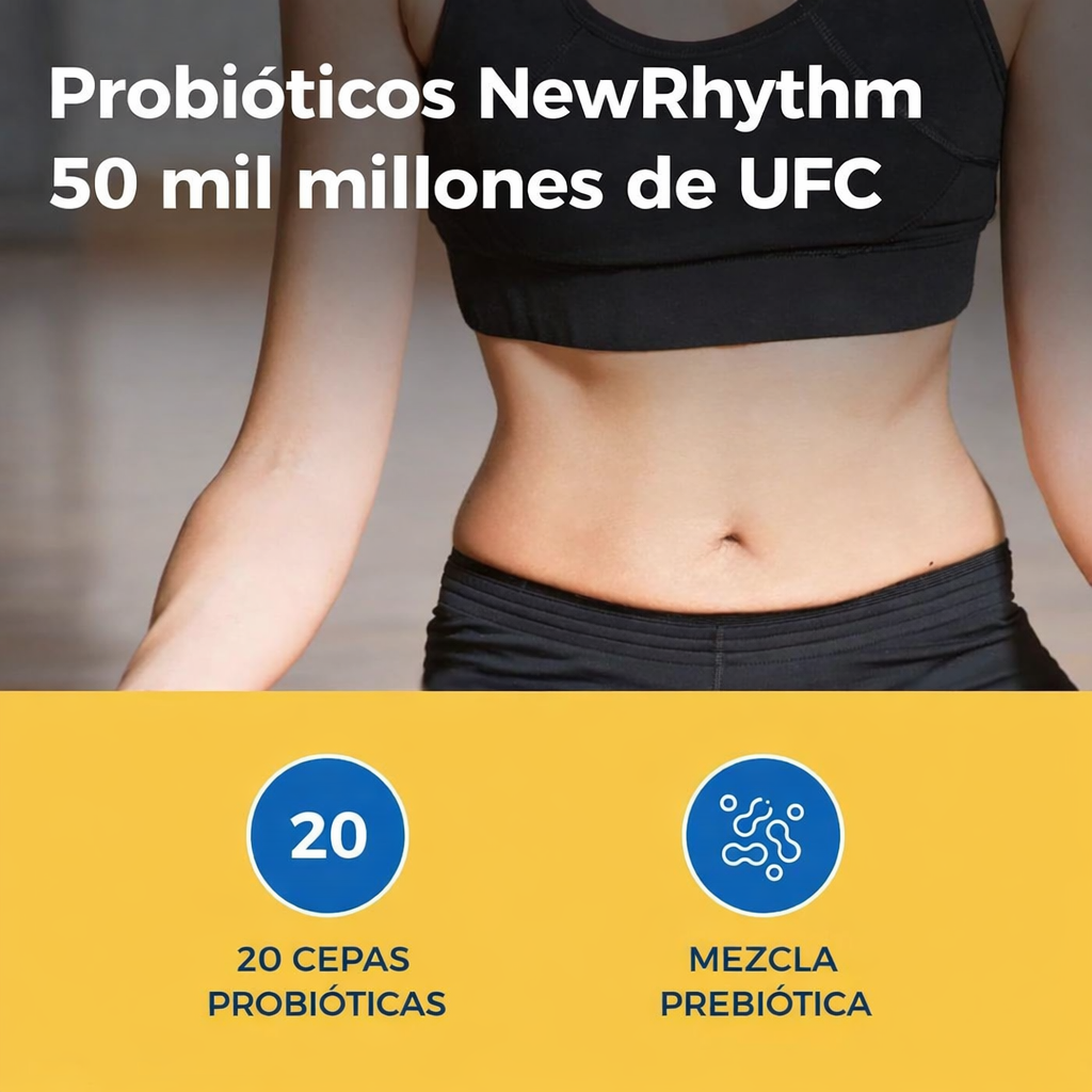 Probiotics 50 Billion CFU - New Rythm