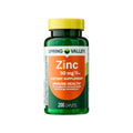 Spring Valley - Suplemento Dietético de Zinc