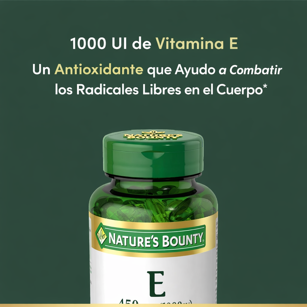 Vitamina E Natures Bounty