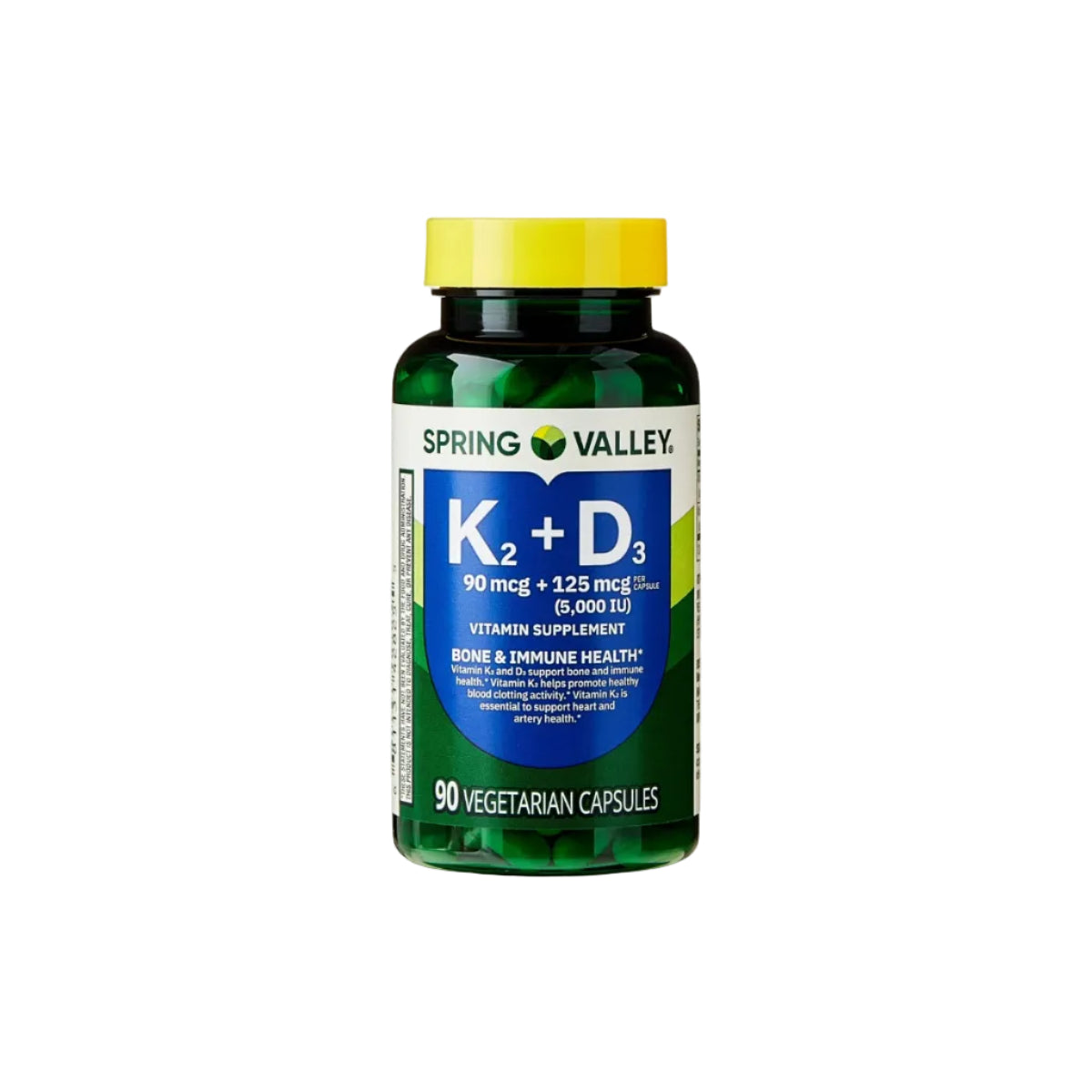 Vitamina K2 + D3 Spring Valley